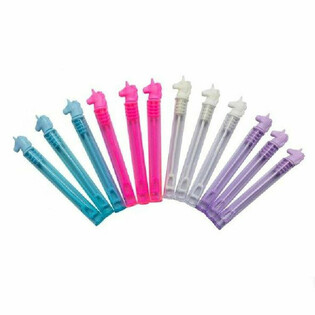 FARBIGE EINHORN-SEIFENSEIFENST&Auml;BE (1 Packung mit 12 St&uuml;ck)