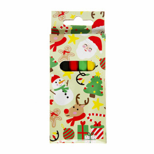 6-teiliges Weihnachtsfarbstifte-Set (24 Stk.)