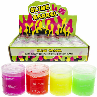 KLEINER FARBIGER SLIME IM DISPLAY (24 Stk.)