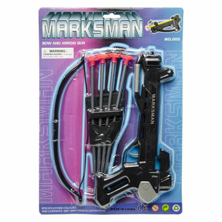 COMBAT ARMBRUST MIT 4 PFEILEN AUF BLISTERKARTE (6 Stk.)