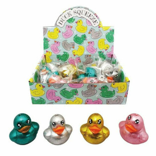 Squeeze-Enten im Display (12 St&uuml;ck)