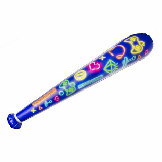 GROSSER GAMER AUFBLASBARER SCHL&Auml;GER - 85CM - MIX FARBEN (12 St.)