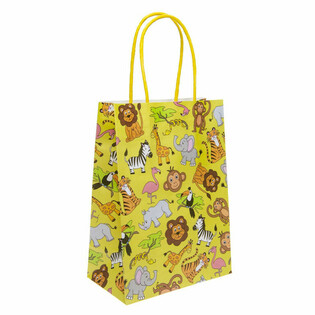 Jungle Tier Papier Geschenktüten (12 St.)