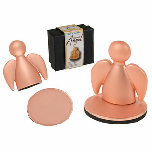 SCHUTZENGEL - MAGNETISCHER PAPIERHALTER AUS METALL - IN GESCHENKBOX (24 Stk.)
