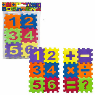 SCHAUMSTOFF RECHEN-PUZZLESPIEL