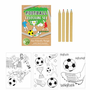 ECO FRIENDLY Fu&szlig;ball Zeichenset (25 Stk.)