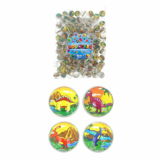 Dinosaurier Mix Flummis &Oslash;3.3cm (100 Stk.)