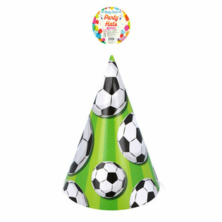 Fußball Partyhüte (120 Stk.)