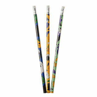 Halloween Bleistifte mit Radiergummi (12er-Pack)