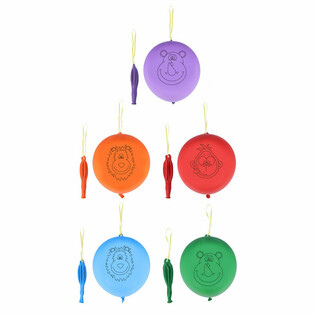 Dschungeltier-Hüpfballons (50 Stück)