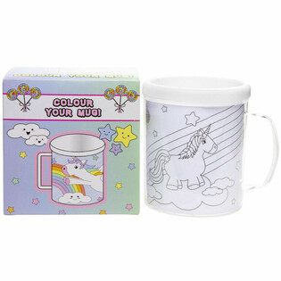 EINHORN / UNICORN - FARBE DEINEN EIGENEN TRINKBECHER (2Stk.)