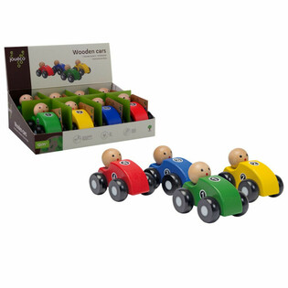 JOUECO Holzautos - Im Display (8 Stück)