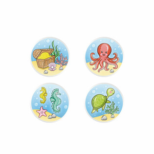 MIX SEA LIFE / MEERESTIERE - FLUMMIS Ø3.3 cm (100 Stk.)