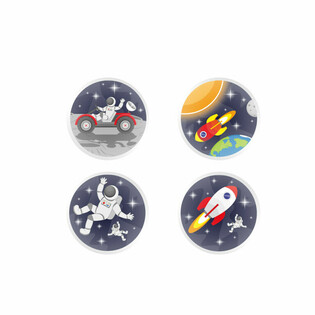 MIX SPACE - HÜPFBÄLLE Ø3,3 cm (100 Stk.)
