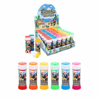 Piraten-Seifenblasen 50ml mit Geduldsspiel (Display 36 Stk.)