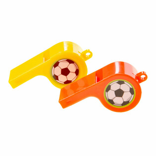 Fu&szlig;ballpfeifen Set (12 St&uuml;ck)