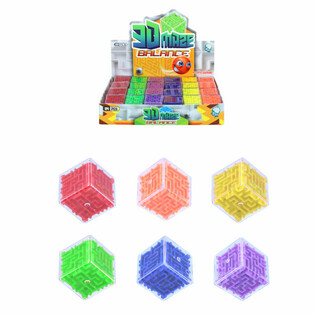 GEDULDSSPIEL W&Uuml;RFEL LABYRINTH KUGELSPIEL IN DISPLAY (24 Stk.)
