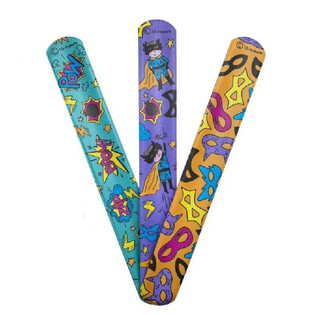 Schnapparmbänder Superhelden (36 Stk.) - Großhandel