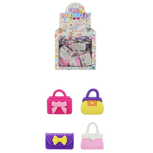RADIERGUMMI - MODELL: MIX HANDTASCHEN - IM DISPLAY (80 Stk.)