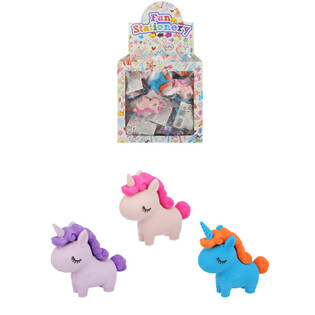 RADIERGUMMI - MODELL: MIX UNICORNS - IM DISPLAY (70 Stk.)