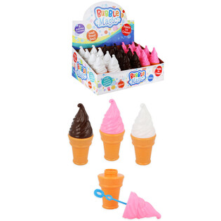 GROßE EISCREME SEIFENBLASEN 50ML IM DISPLAY (24 Stk.)