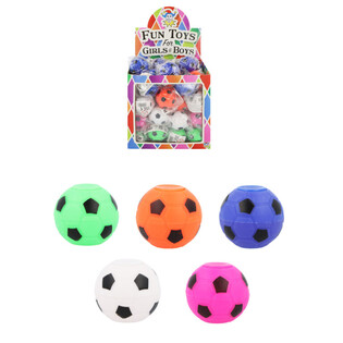 RUNDER FUSSBALLSPINNER IM DISPLAY (64Stk.)