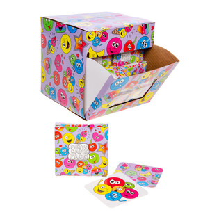 KLEINE MEMORY-SPIELE - MODELL: SMILEY IM DISPLAY (60 Stk.)