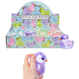 Quetsch-Ente - Gemischte Farben - Im Display (12 Stk.)