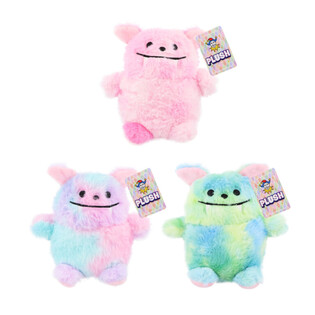 Pl&uuml;sch-Monster - 15cm hoch - Farbmix (12 Stk.)