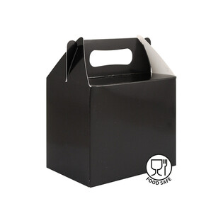 Geschenkboxen & Mitgebselboxen Schwarz 14x9.5x12 cm (12 Stk.)