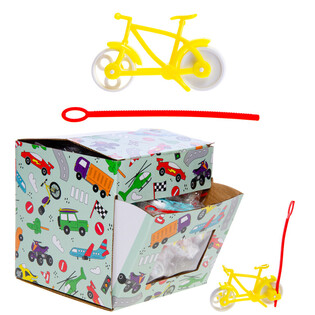 FAHRRAD MIT ZUGKORDEL - IN DER AUSSTELLUNG (56 St&uuml;ck)