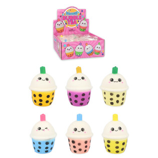Bubble Tea Squeeze Fidget - Farbmix (Display 12 Stk.)
