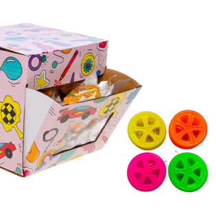 Neon-Fluo-Jojos - Yo-Yo - im Display (36 Stk.)
