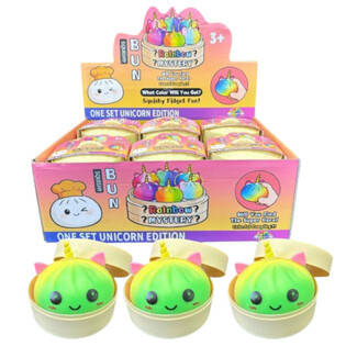 RAGE - Squishy Bun Dumplings GROSS - ONE SET UNICORN EDITION (Ma&szlig;e 8,5 x 8,5 x 7,5 cm) (12 Stk.)