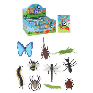 Blindbag / Überraschungstüte Insekten (Display mit 60 Stück)