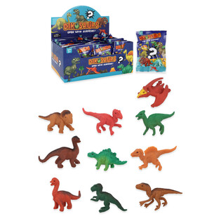 Blindbag / &Uuml;berraschungst&uuml;te - Thema: Dinosaurier im Display (60 Stk.)