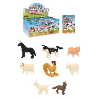 Blindbag / Wundert&uuml;te - Thema: Bauernhoftiere im Display (60er Pack)