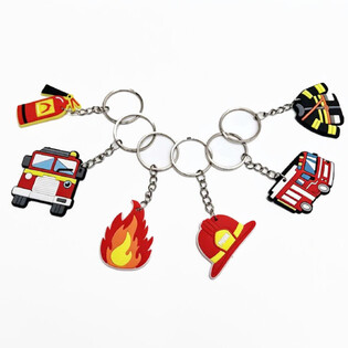 Feuerwehr-Schlüsselanhänger - Mix (48 Stk.)