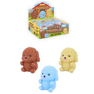 Stretchy Squishy Pudel im Display (12 Stück)