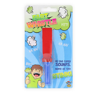 Fart Whistle - Furzkissen-Pfeife auf Karte (12 Stück)