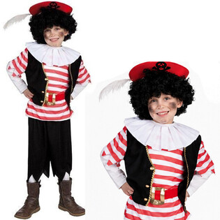 KOMPLETTES PIET-KOSTÜM KIND 4-6 JAHRE (1 St.)