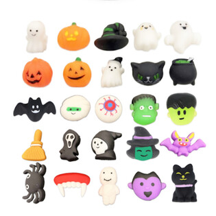 MIX HALLOWEEN SQUISHY FIGUREN IM EIMER (25 Stk.)
