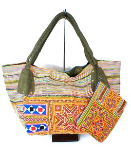 B-FAIR Tasche Brocante Groß Grün (1 Stk.)