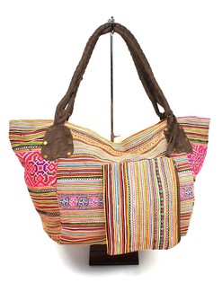 B-FAIR Brocante Tasche Gro&szlig; Braun (1 Stk.)