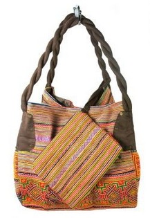 B-FAIR Tasche Brocante gro&szlig; braun (1 Stk.)