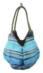 Art.Nr: 97732B - B-FAIR Pouche-Tasche Grün/Blau (1 Stk.)
