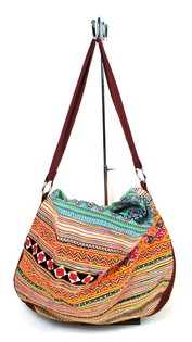B-Fair Sadle Tasche Orange/Kariert (1 Stk.)