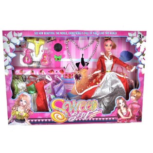 Gro&szlig;es Puppen-Spielset mit viel Zubeh&ouml;r