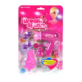 DREAM GIRL HAIR FASHION Haarstyling-Spielset (6er-Pack)