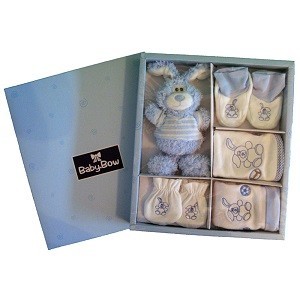 BABY BOW 5-teiliges Baby-Geschenkset f&uuml;r Jungen